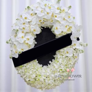 พวงหรีดพรีเมี่ยม premium wreath 37