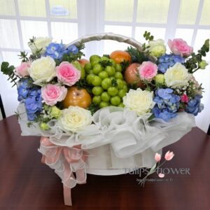 กระเช้าผลไม้ Fruit basket 21